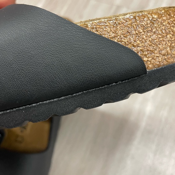 Birkenstock men’s  Arizona Birko-Flor black new with tag - Picture 3 of 12